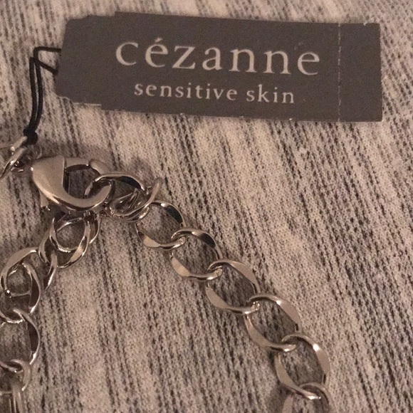 CEZANNE  sensitive skin combo earrings / necklace - Picture 4 of 5